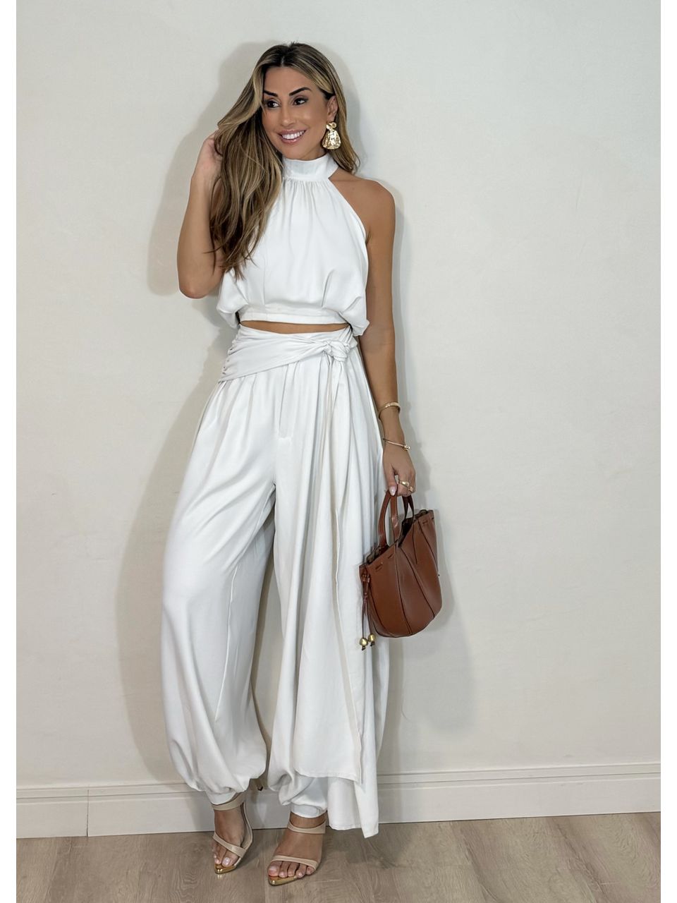 Conjunto com amarração Capadócia