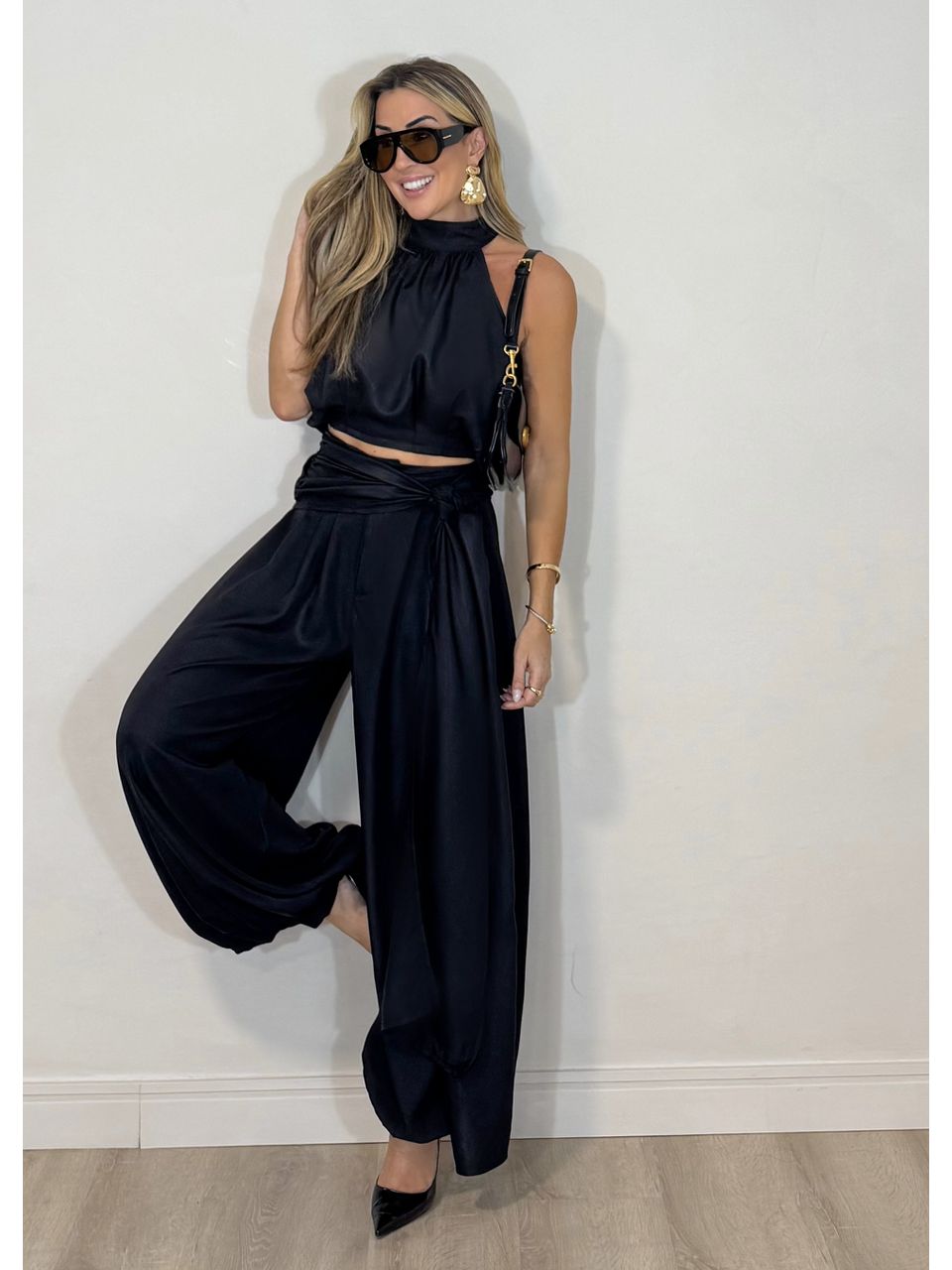 Conjunto com amarração Capadócia