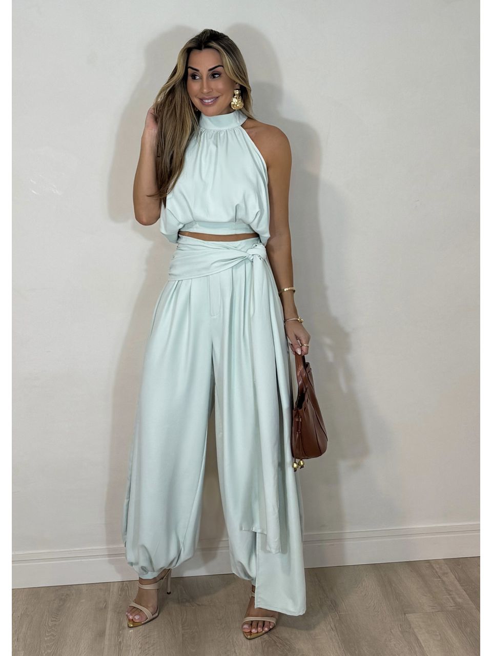 Conjunto com amarração Capadócia