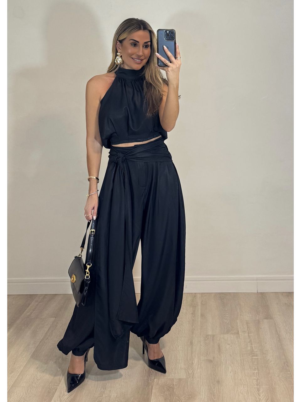Conjunto com amarração Capadócia