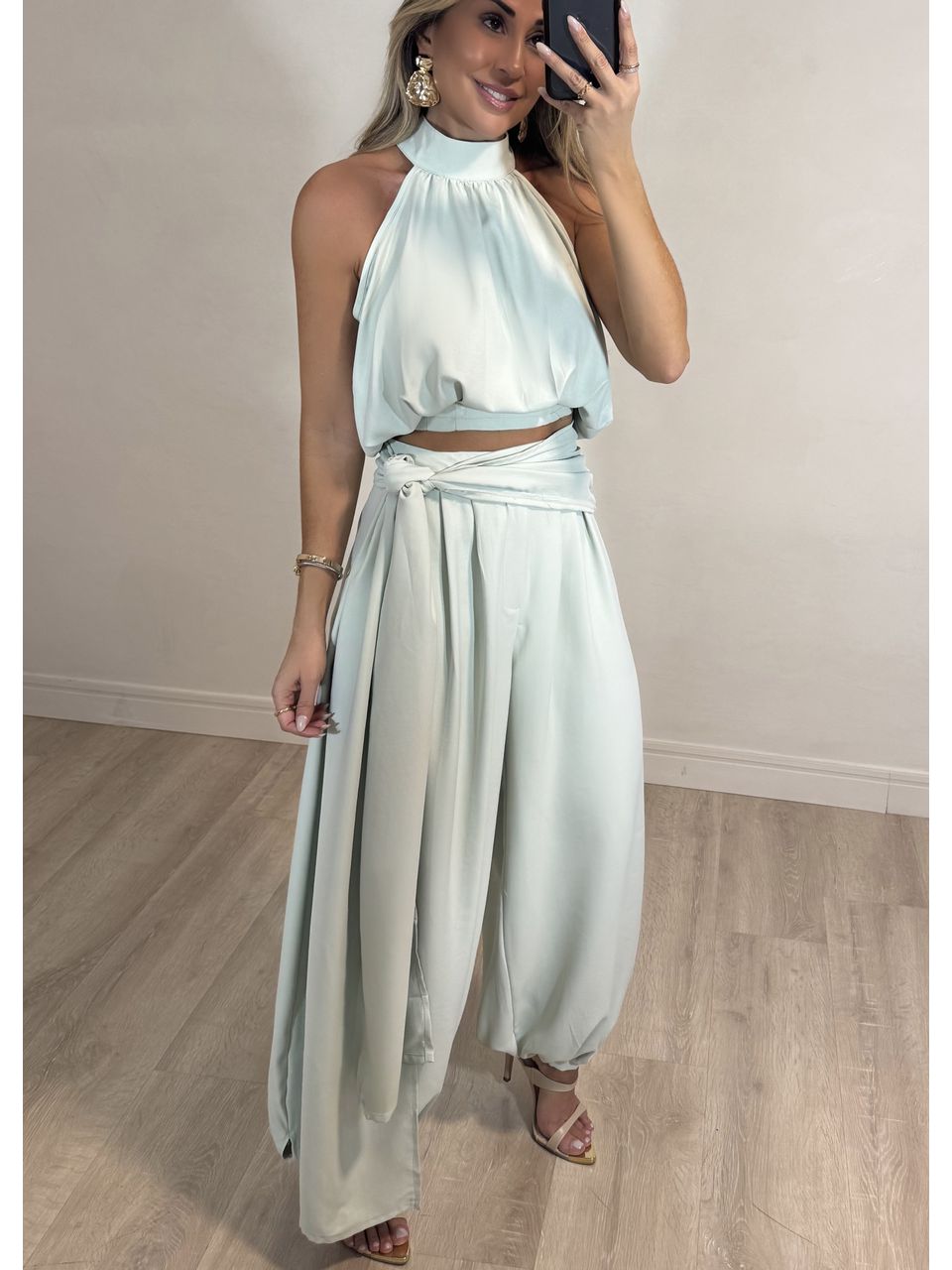 Conjunto com amarração Capadócia
