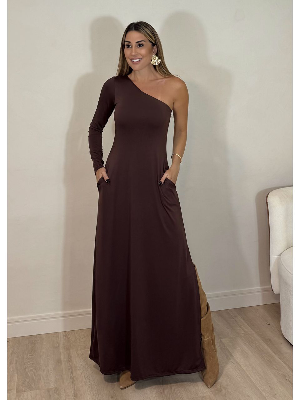Vestido Fluity Corina - 4456 - MADONNA BASIC