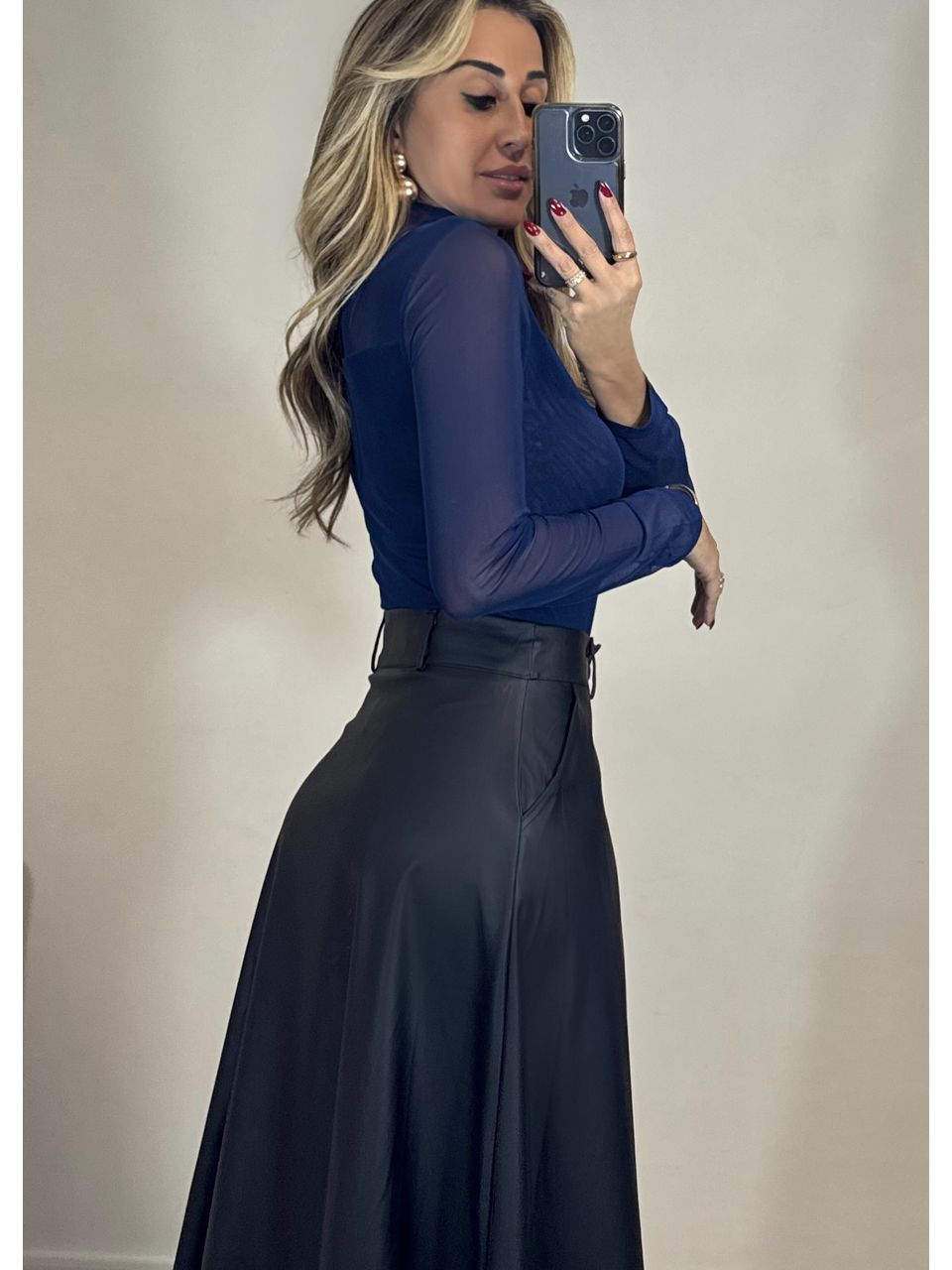 Blusa Tule Donata 
