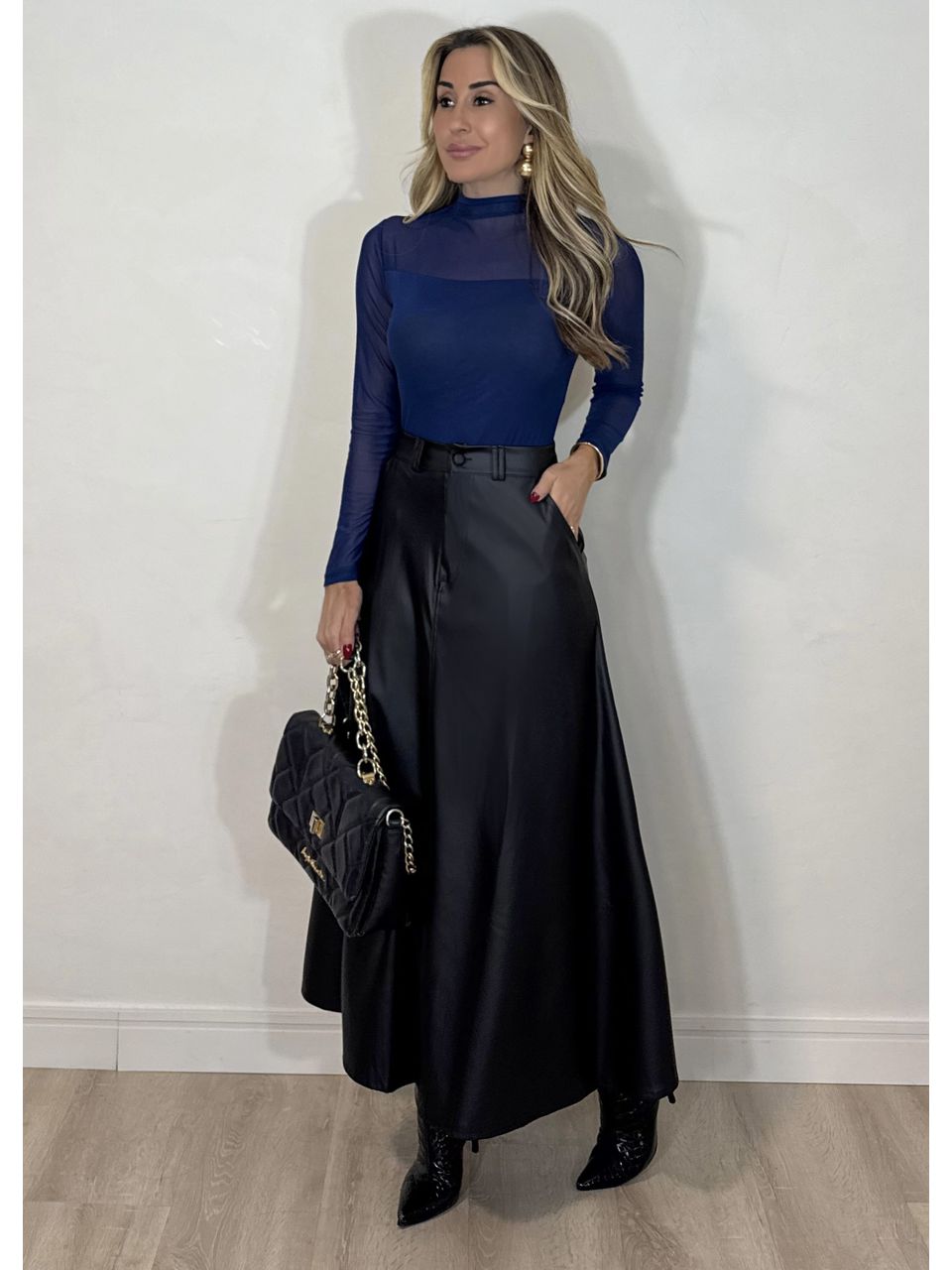Blusa Tule Donata 