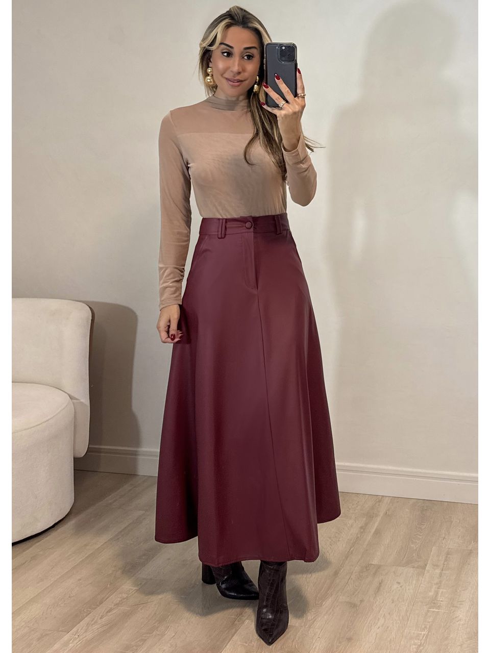 Blusa Tule Donata