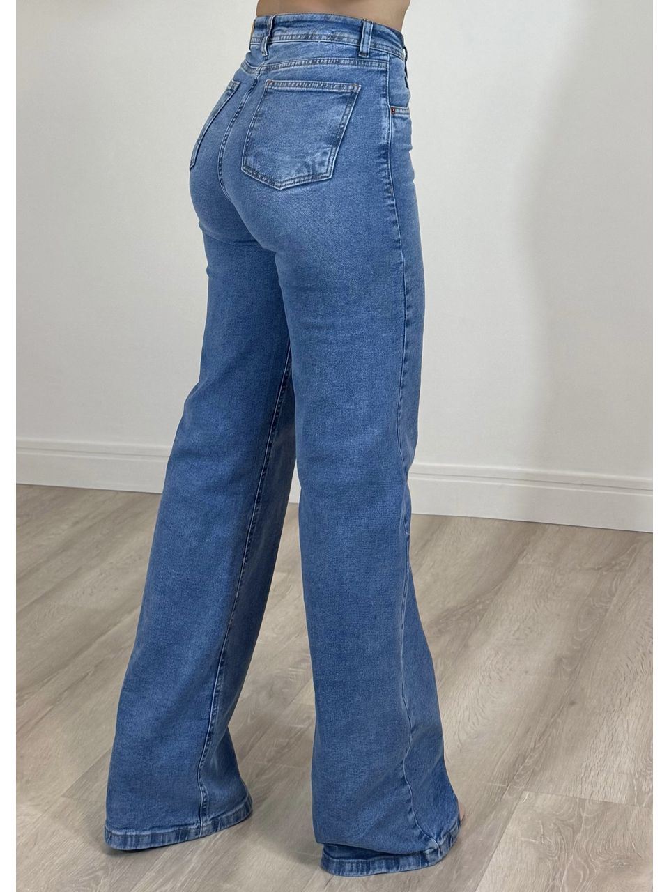Calça Jeans wide leg