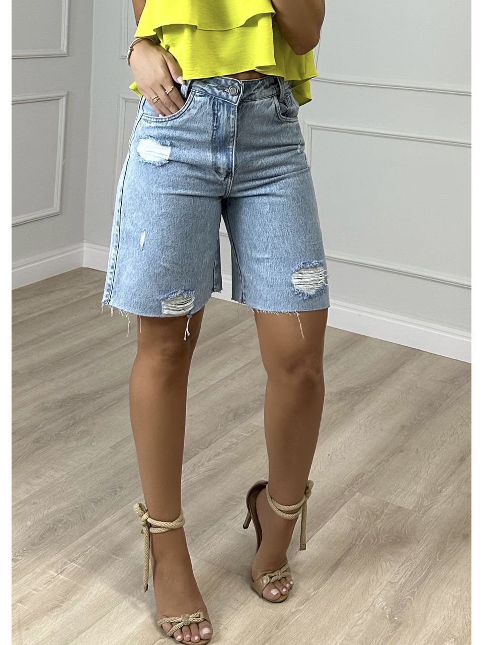 Bermuda Jorts Jeans