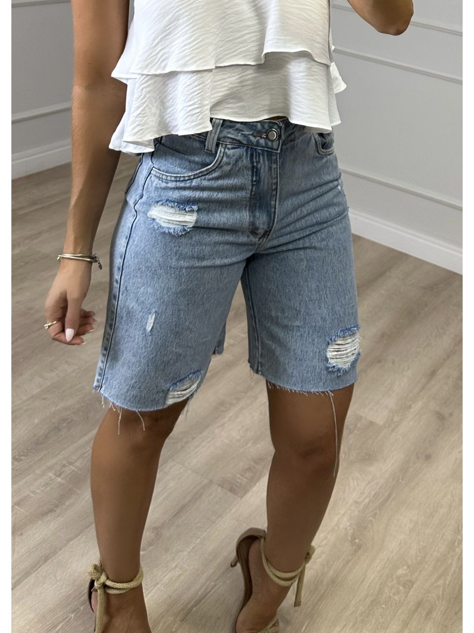 Bermuda Jorts Jeans