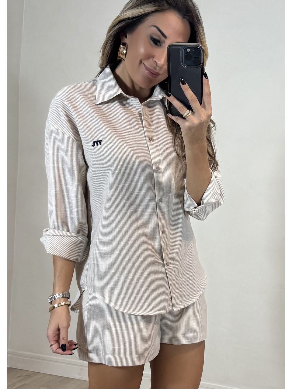 Conjunto Listrado Azaléia