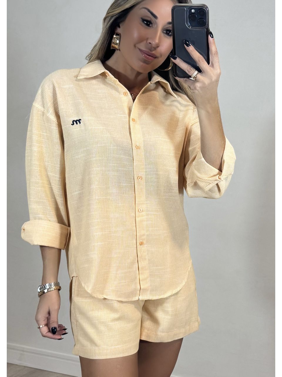 Conjunto Listrado Azaléia
