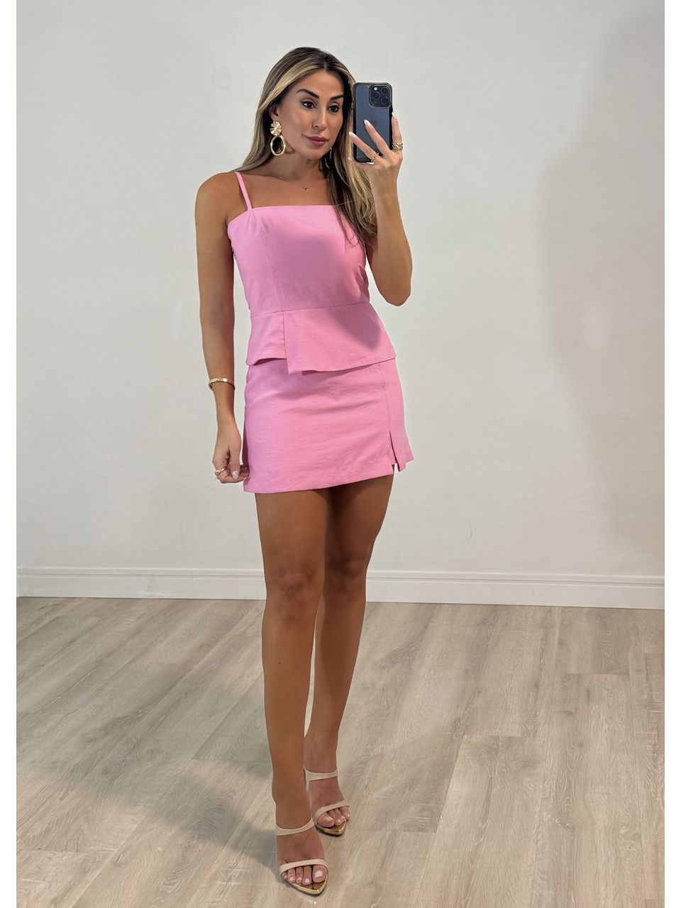 Conjunto Short Saia Magnólia 