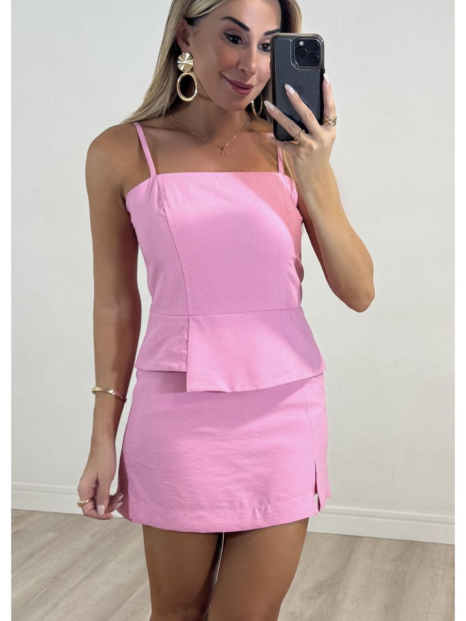 Conjunto Short Saia Magnólia 