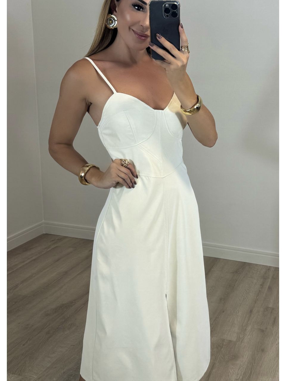 Vestido Suede Malu 