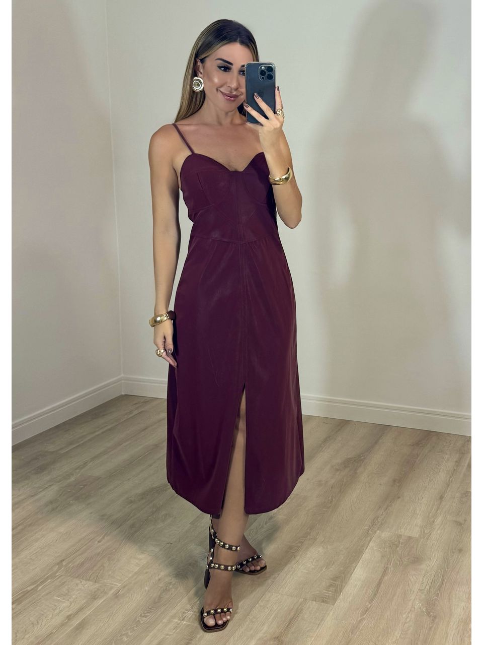 Vestido Suede Malu - 2222 - MADONNA BASIC