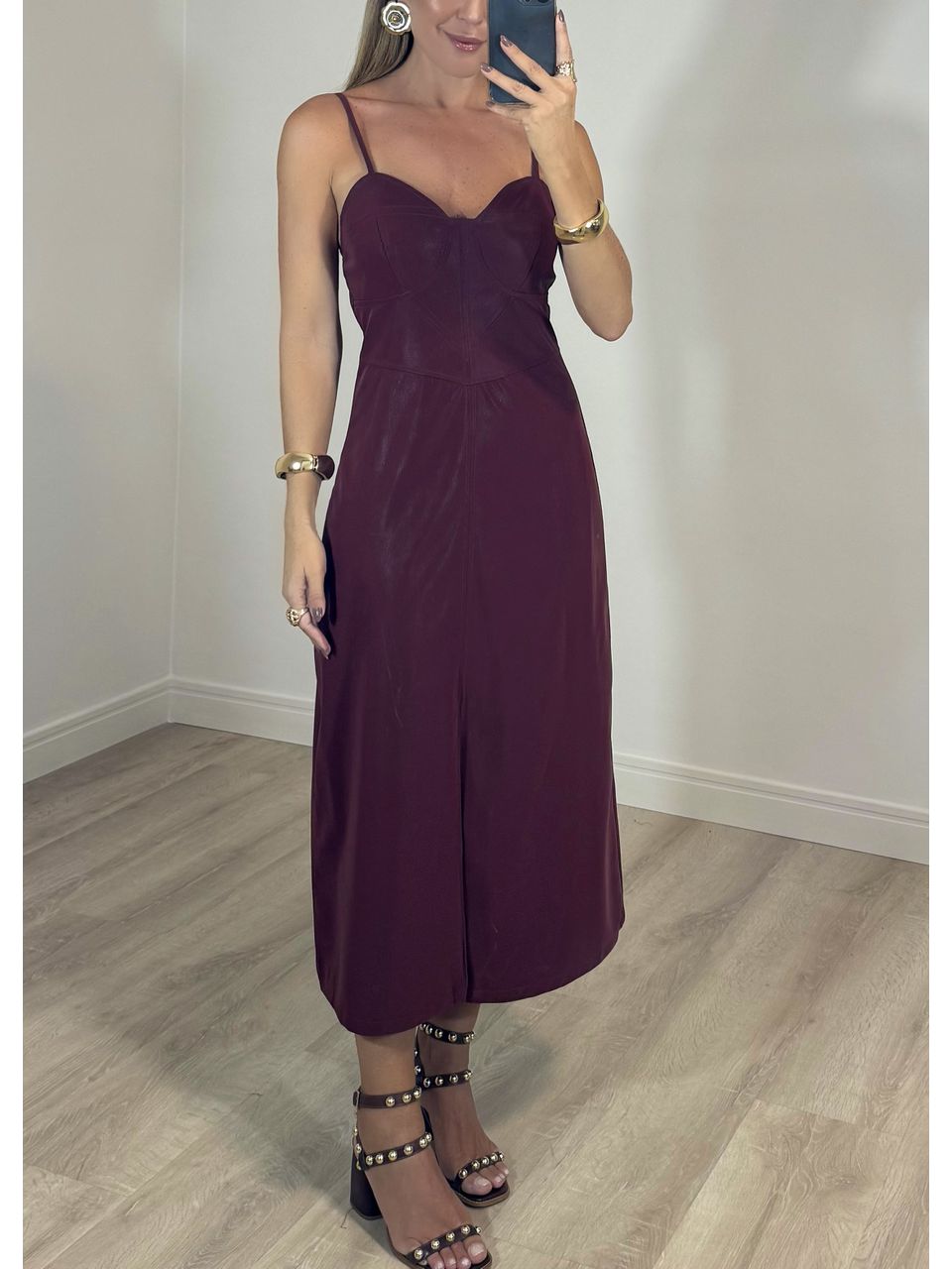 Vestido Suede Malu 