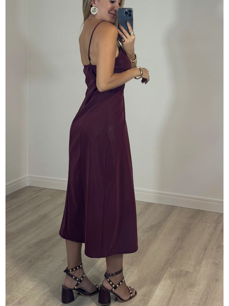 Vestido Suede Malu 