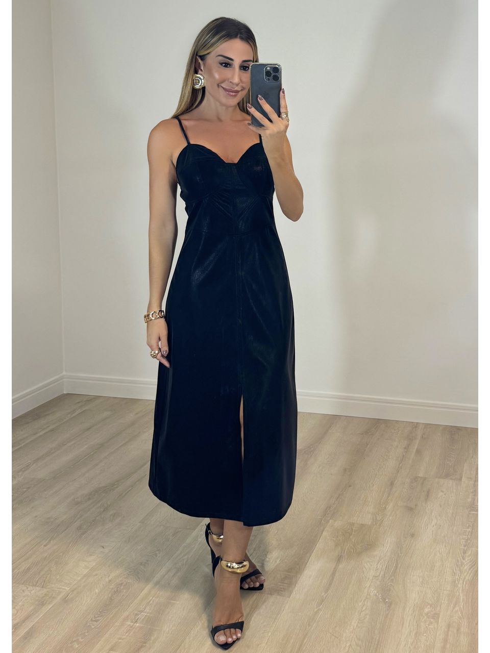 Vestido Suede Malu - 2223 - MADONNA BASIC