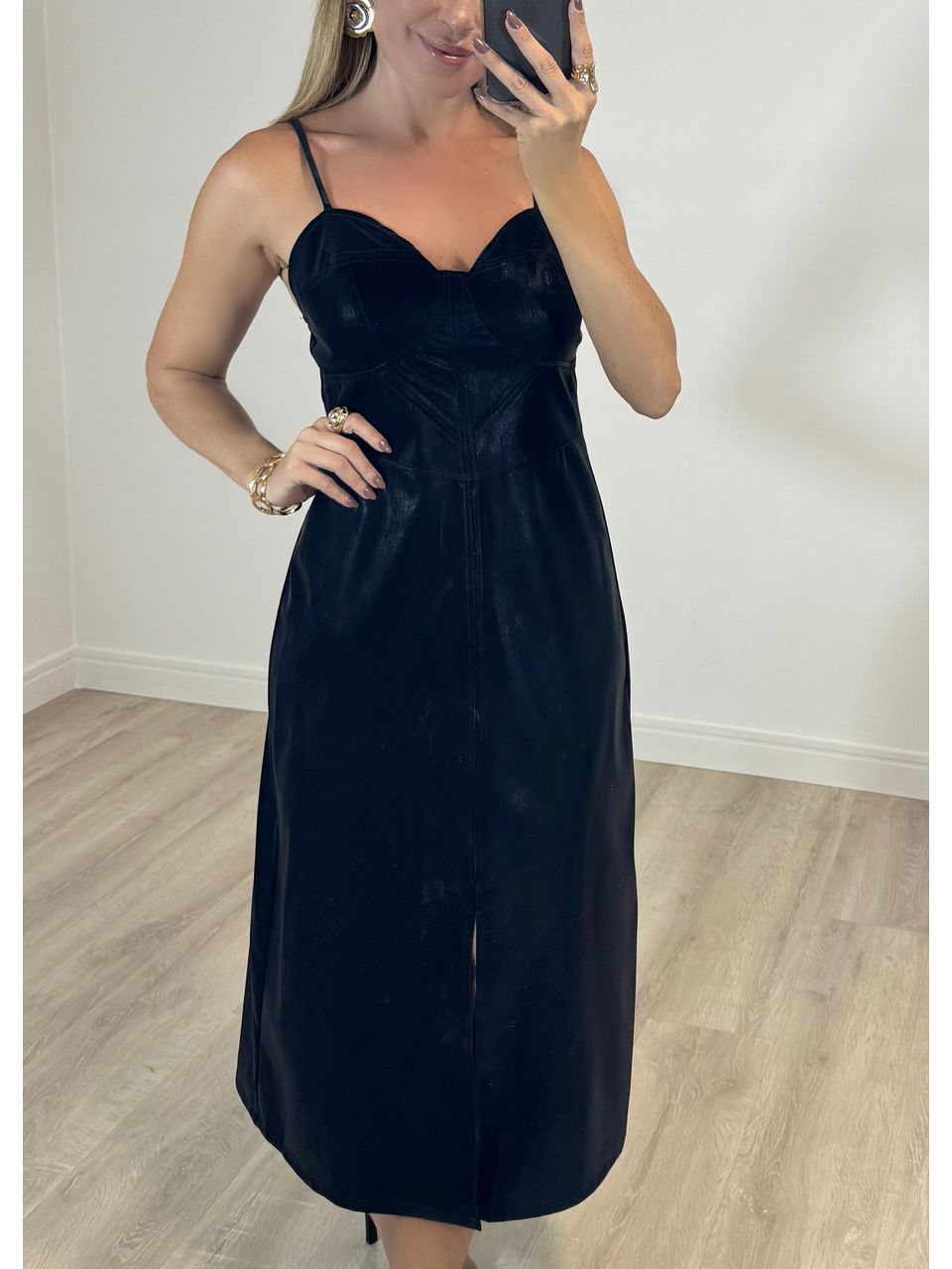 Vestido Suede Malu 