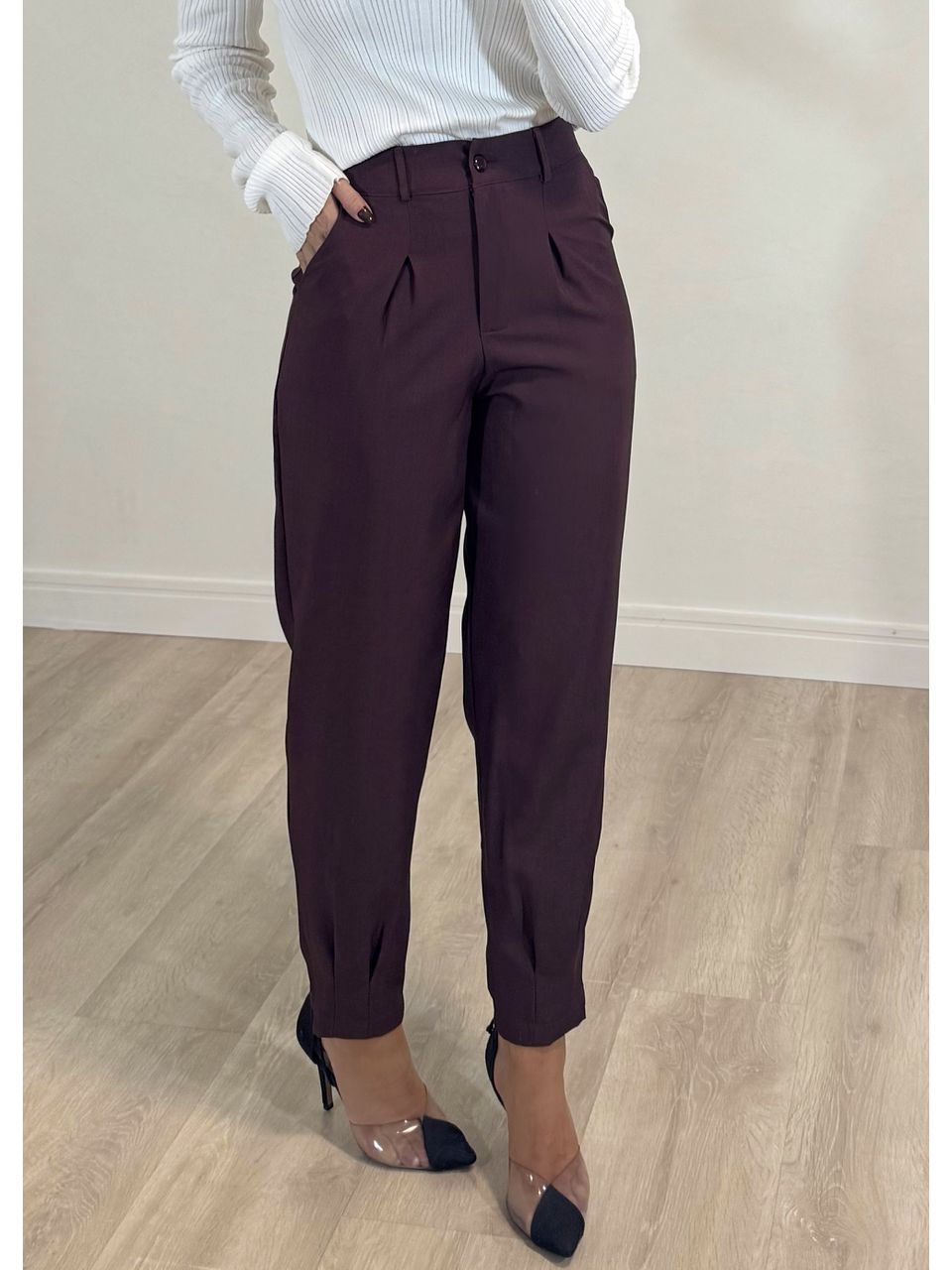Calça Alfaiataria Olivia - 2375 - MADONNA BASIC