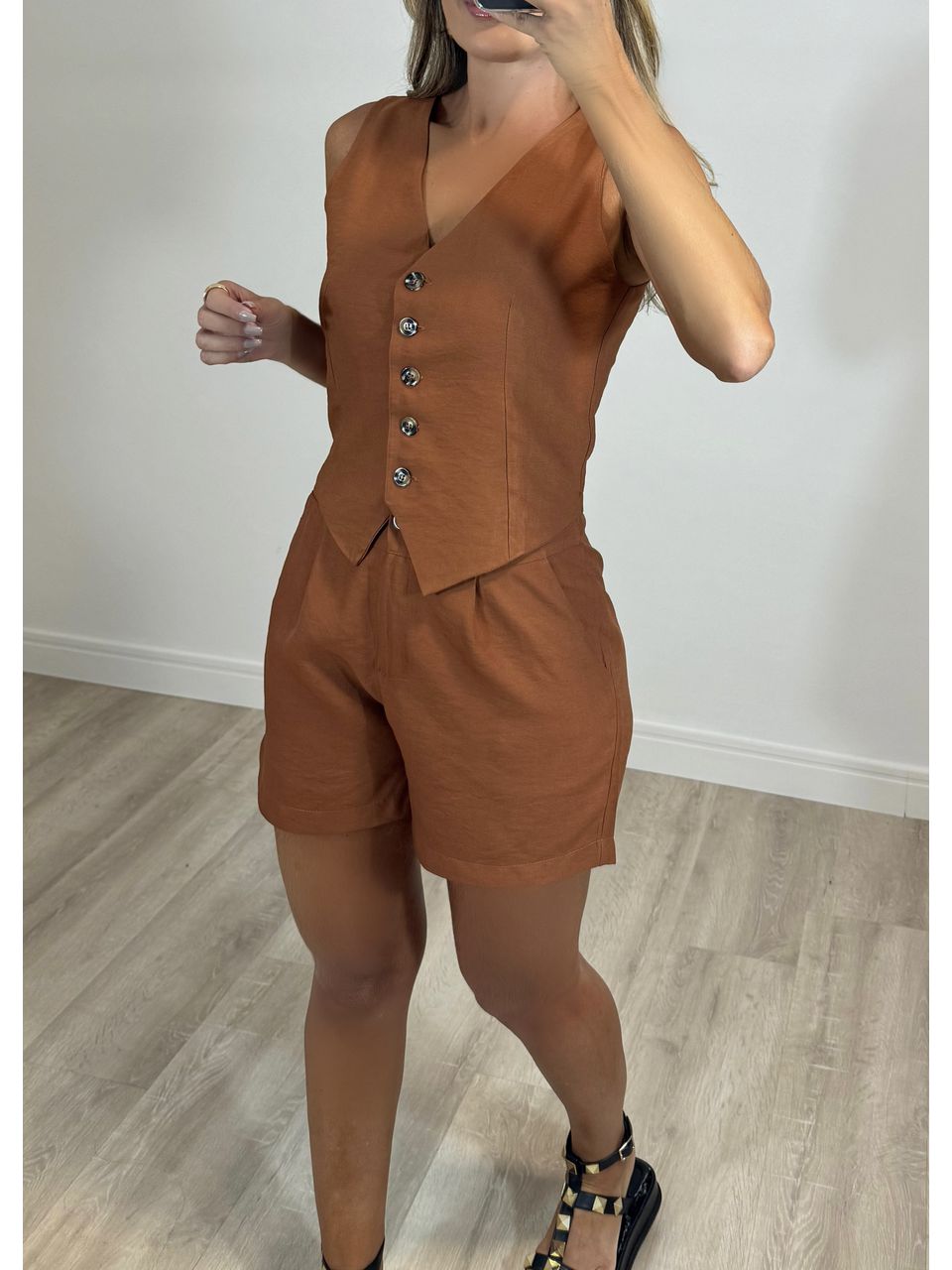 Conjunto Short Romênia 