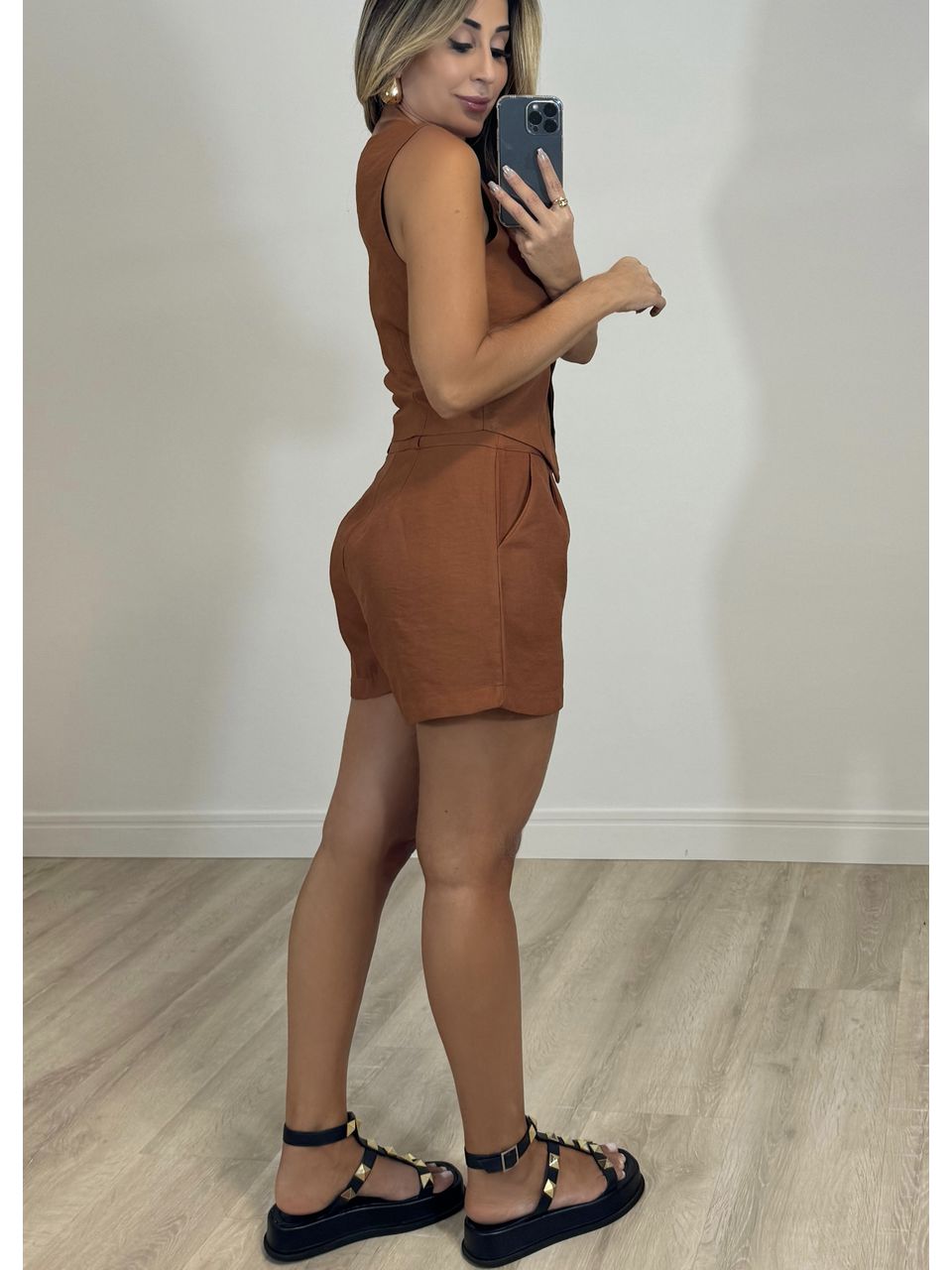 Conjunto Short Romênia 