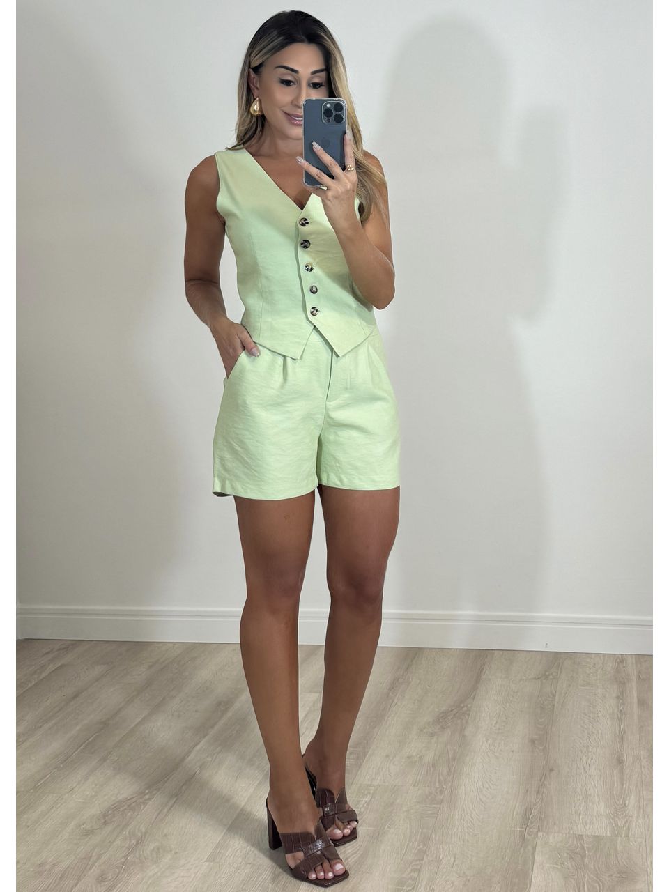 Conjunto Short Romênia 