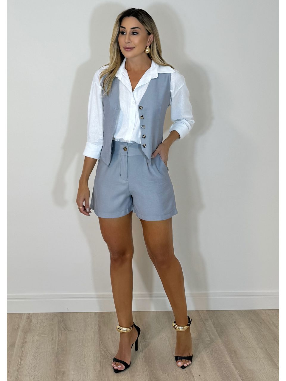 Conjunto Short Romênia 