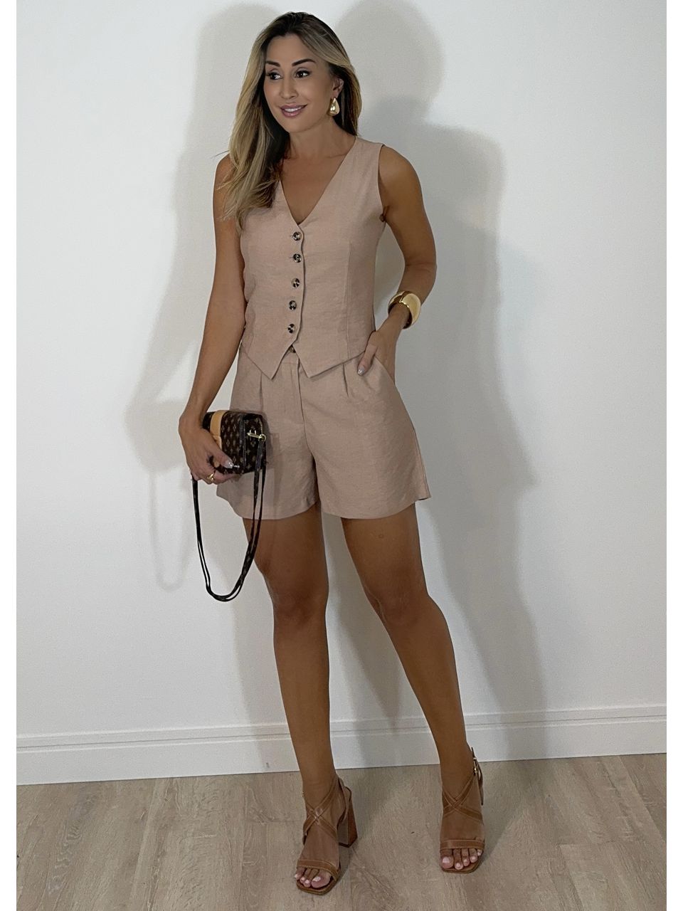 Conjunto Short Romênia - 2099 - MADONNA BASIC