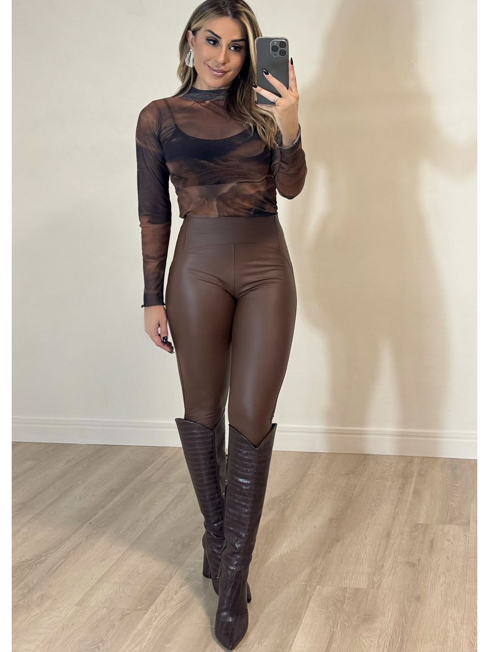 Calça Skinny Courino - 2461 - MADONNA BASIC