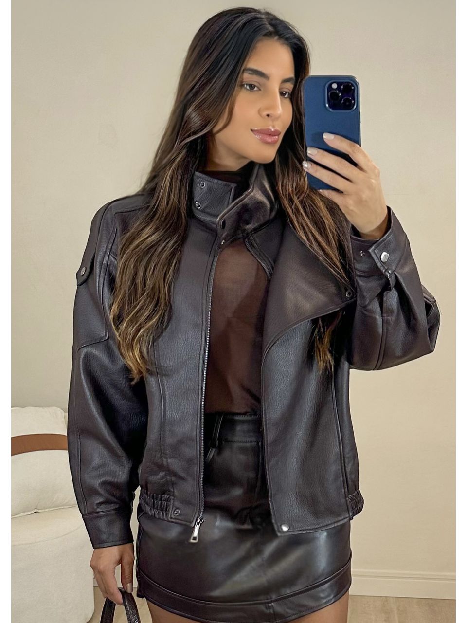 Jaqueta Máxi Gola - 5099 - MADONNA BASIC