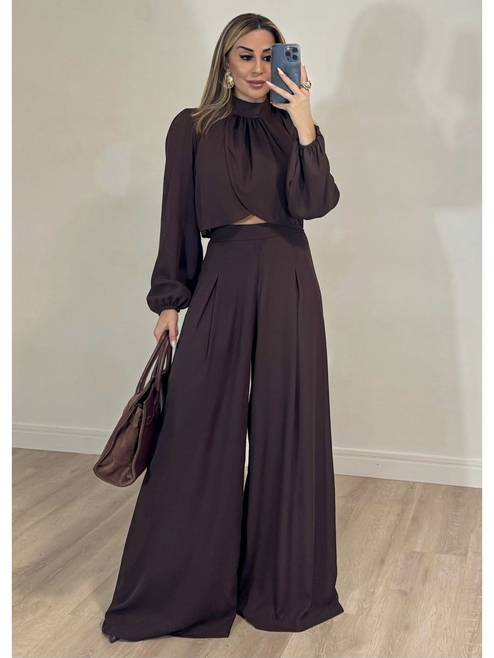 Conjunto Crepe Texas 