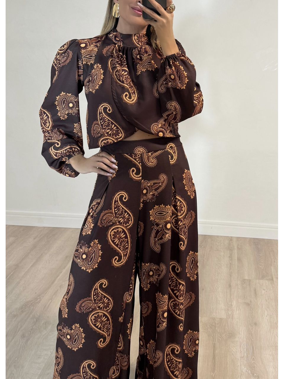 Conjunto Crepe Texas 