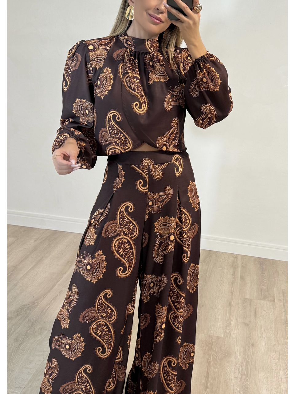 Conjunto Crepe Texas 