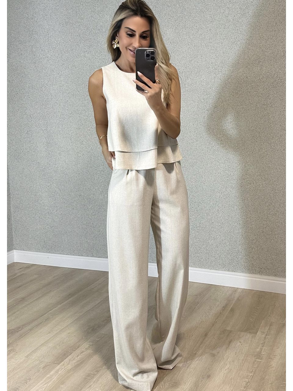 Conjunto Linho Marrocos - 2681 - MADONNA BASIC