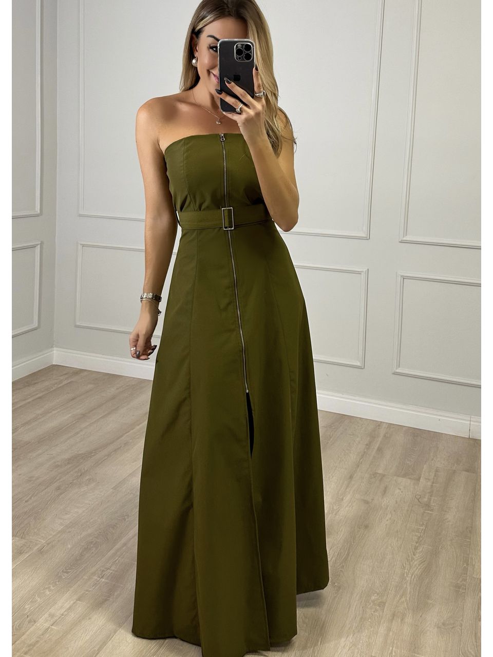 Vestido Zíper Amarige
