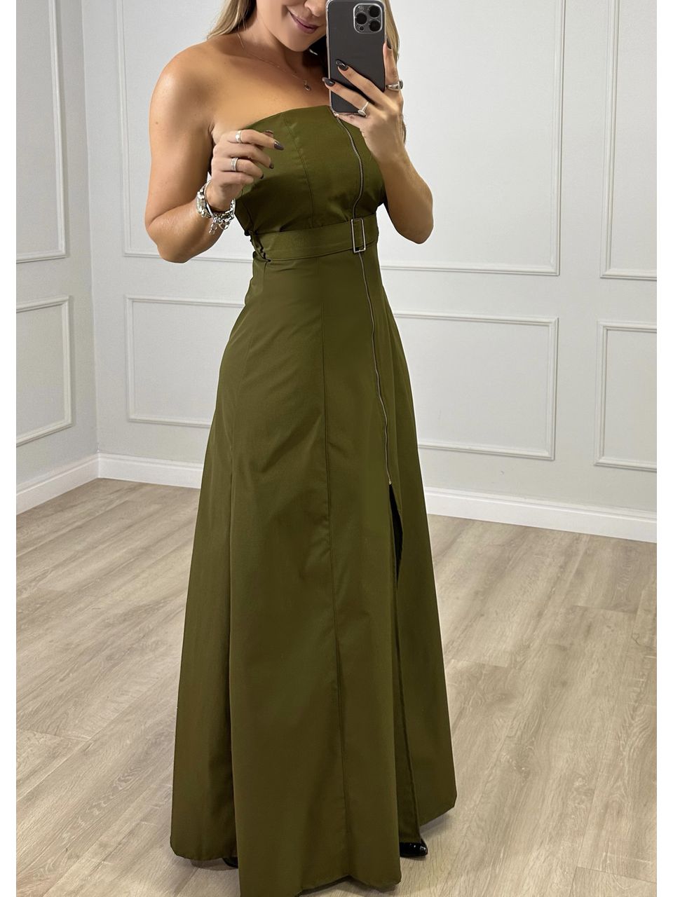 Vestido Zíper Amarige