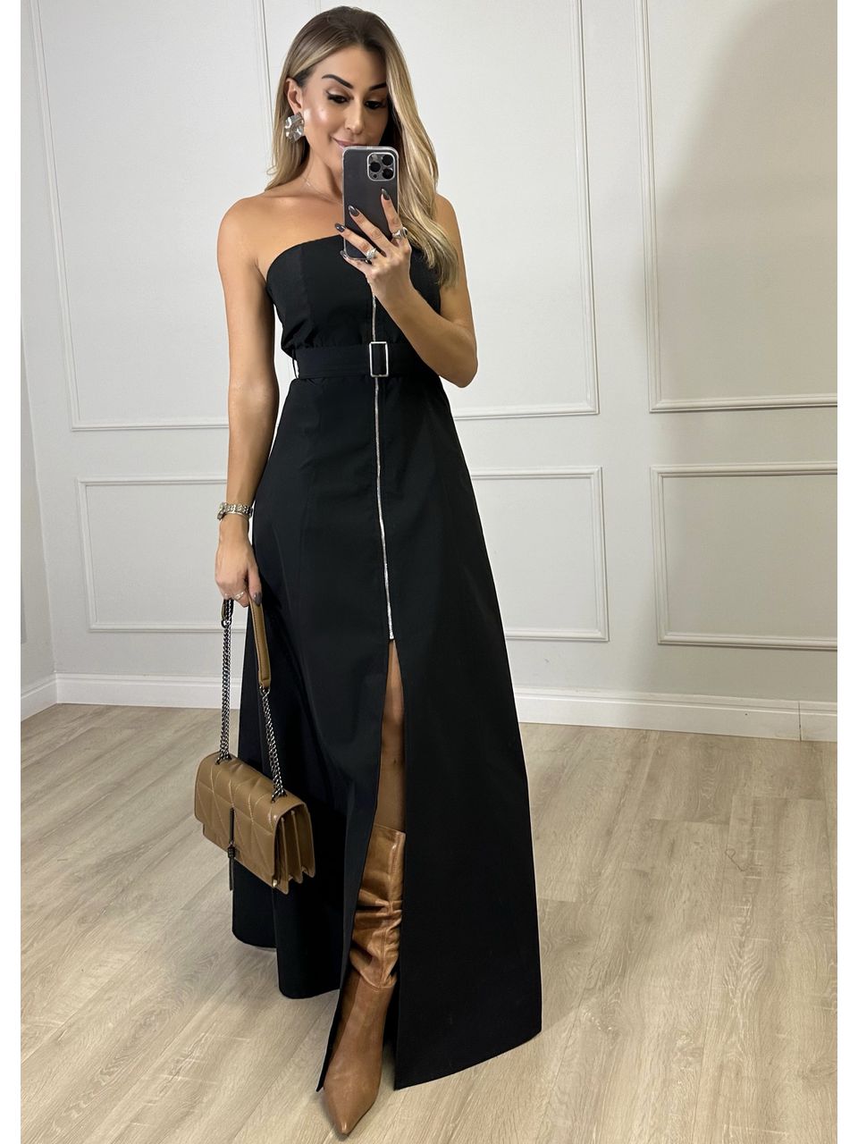 Vestido Zíper Amarige
