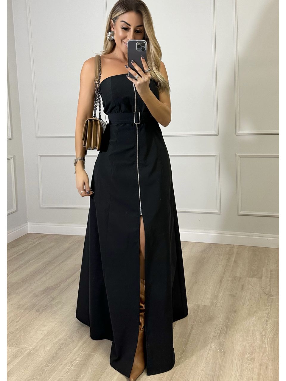 Vestido Zíper Amarige
