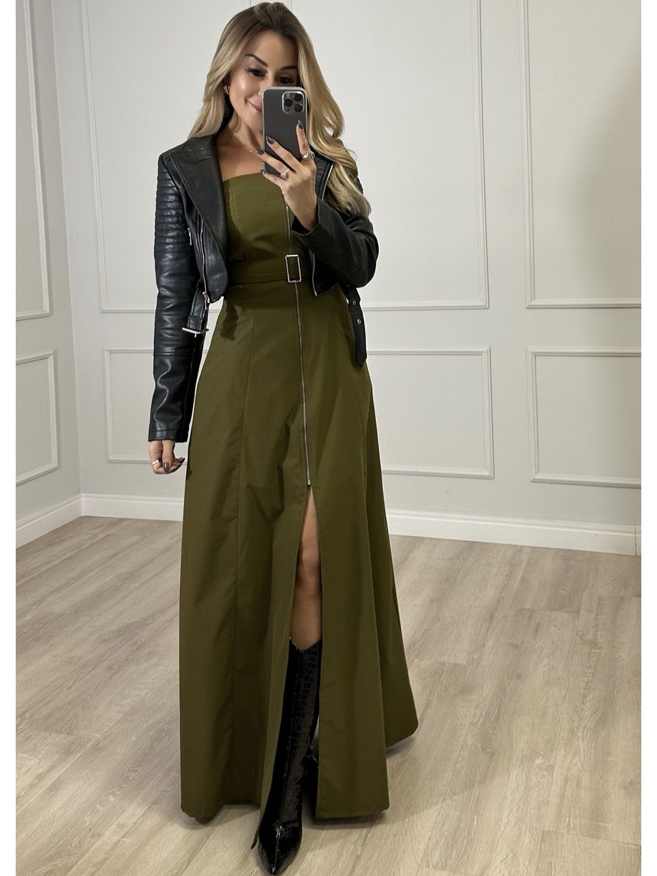 Vestido Zíper Amarige