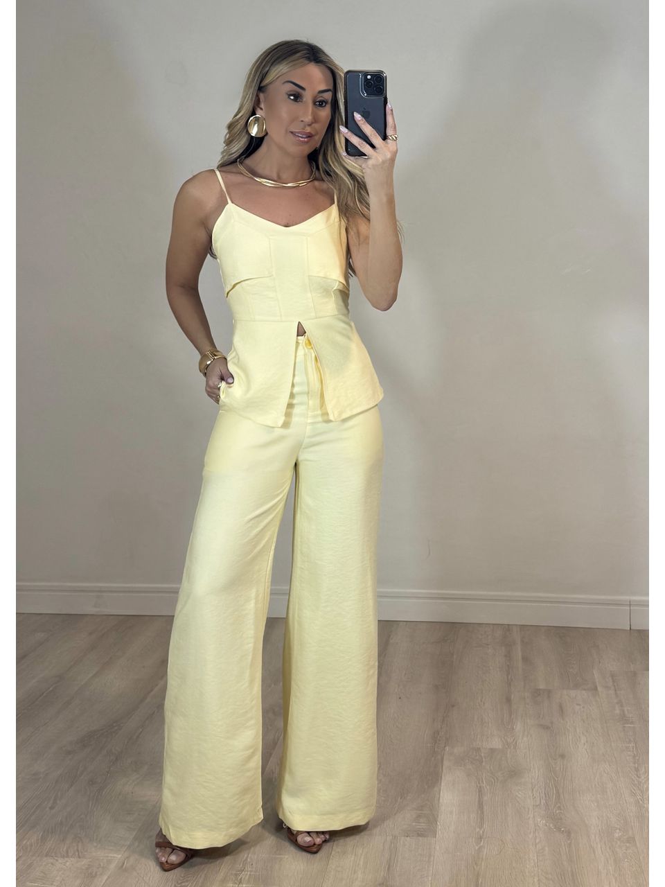 Conjunto Calça Begônia