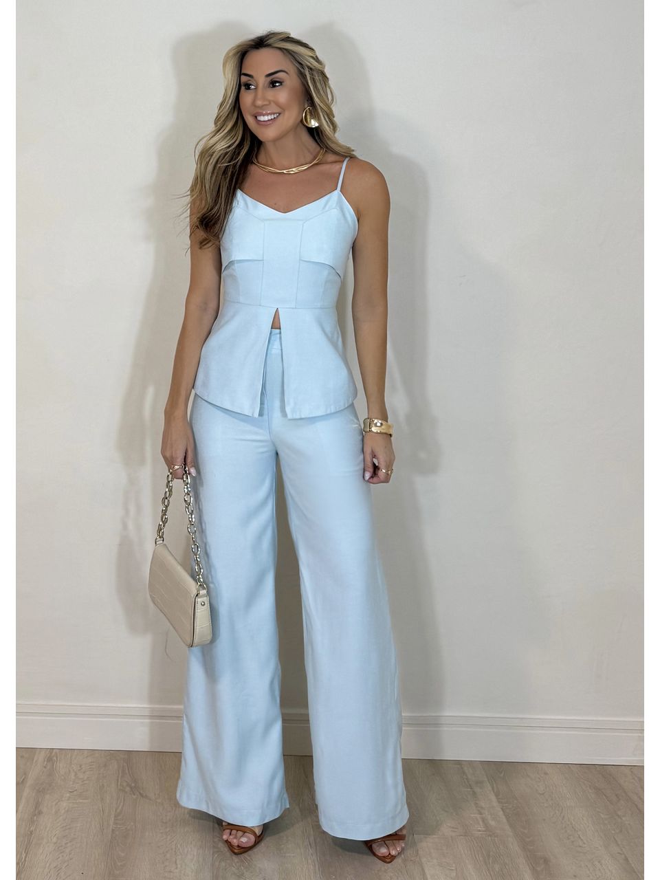 Conjunto Calça Begônia - 3241 - MADONNA BASIC