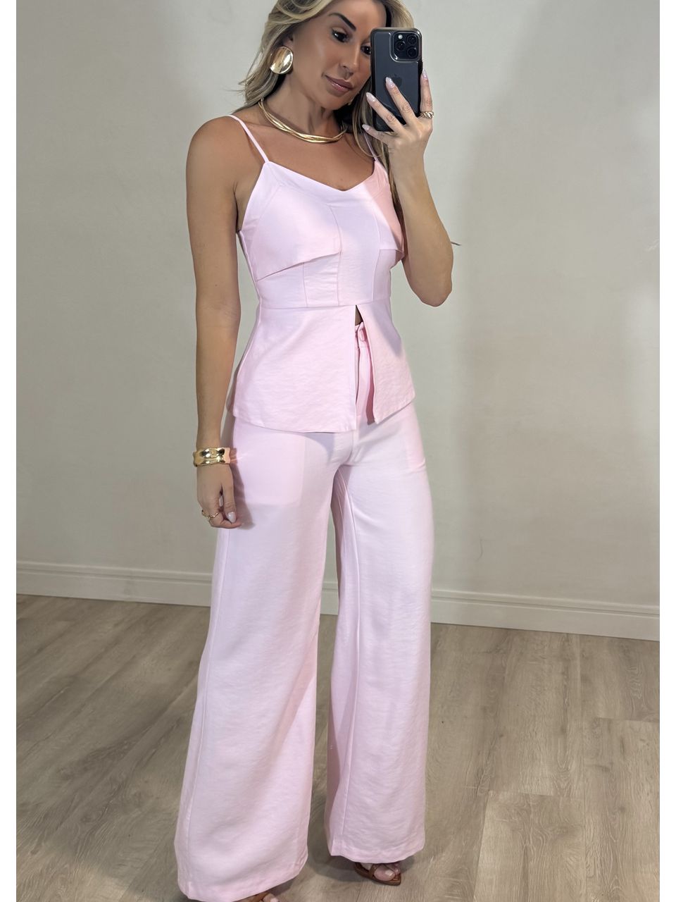 Conjunto Calça Begônia 