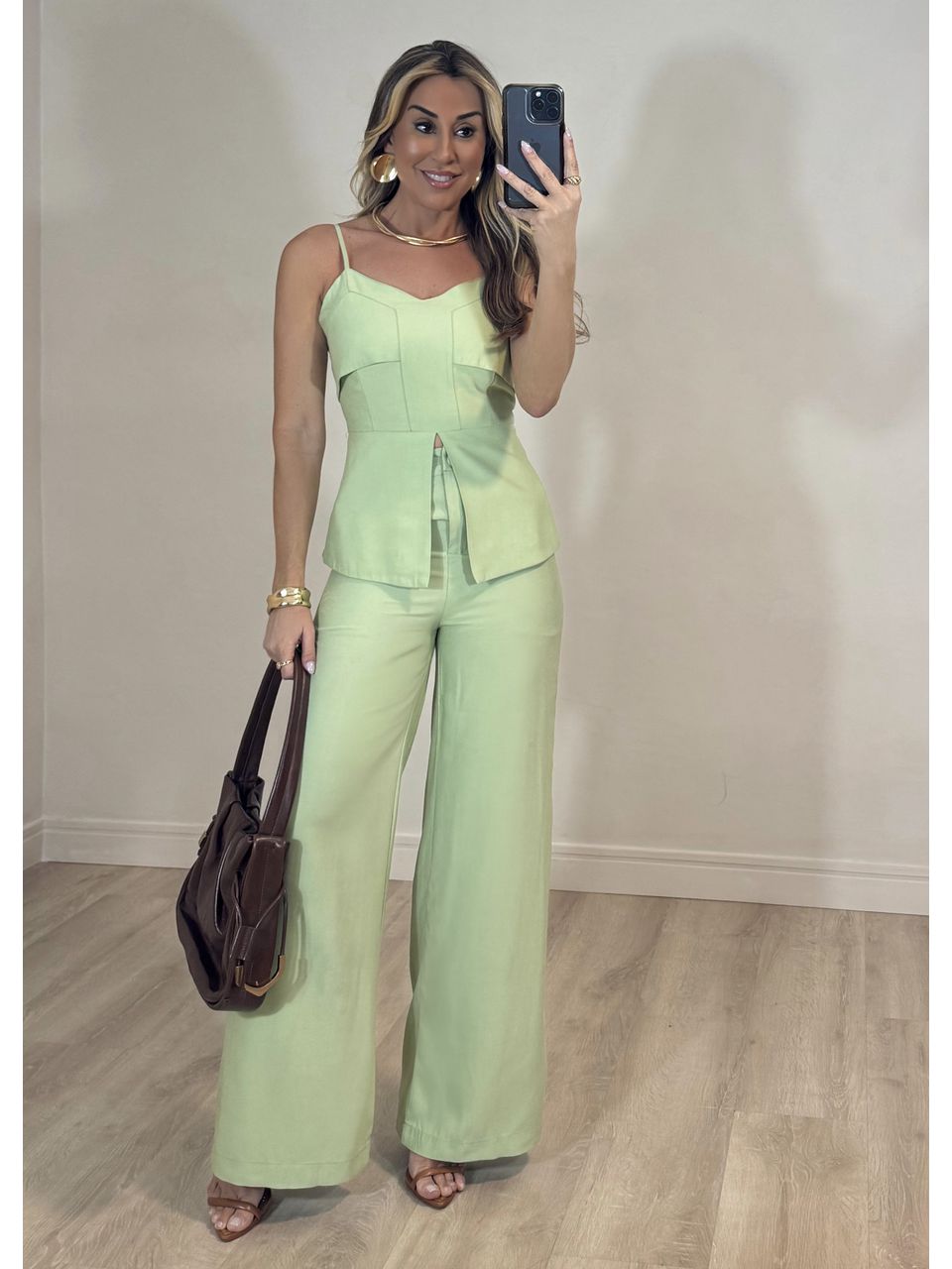 Conjunto Calça Begônia