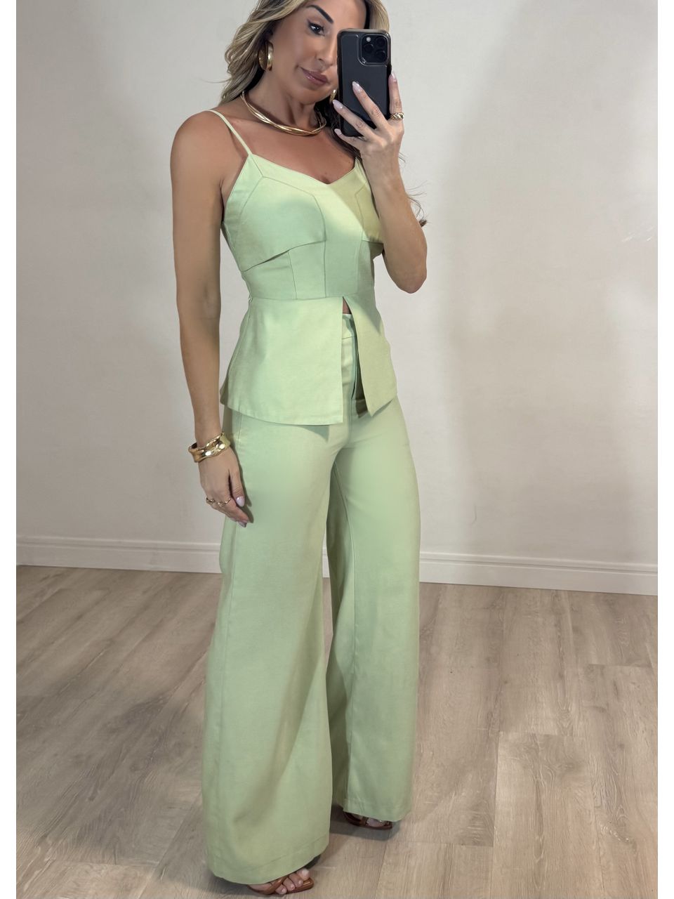 Conjunto Calça Begônia