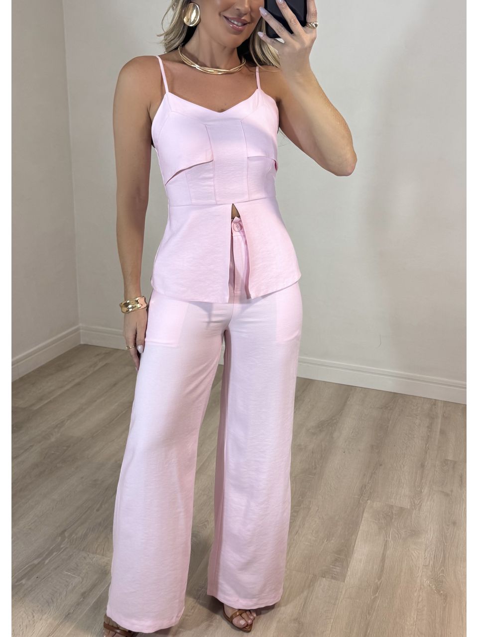 Conjunto Calça Begônia 