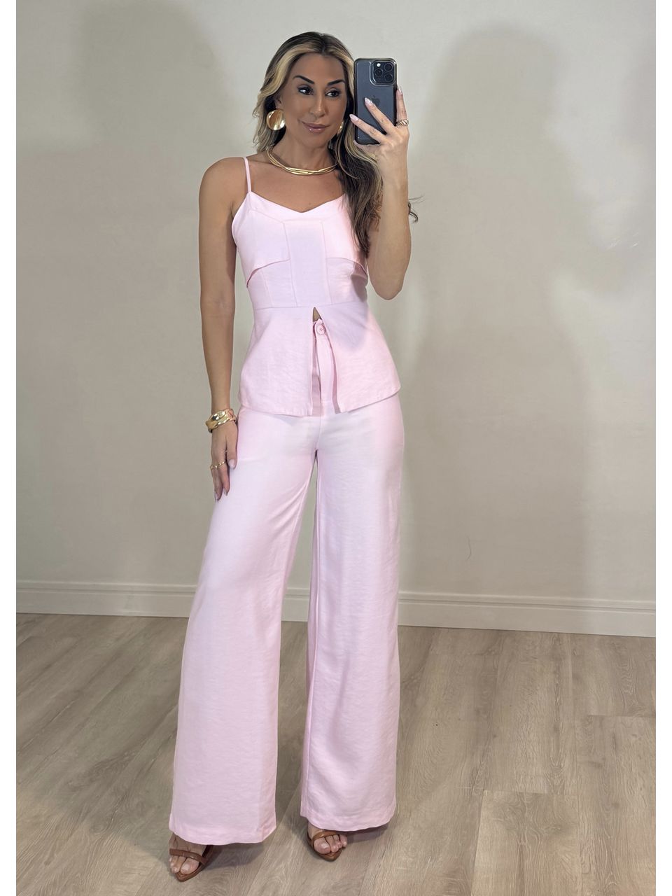 Conjunto Calça Begônia 