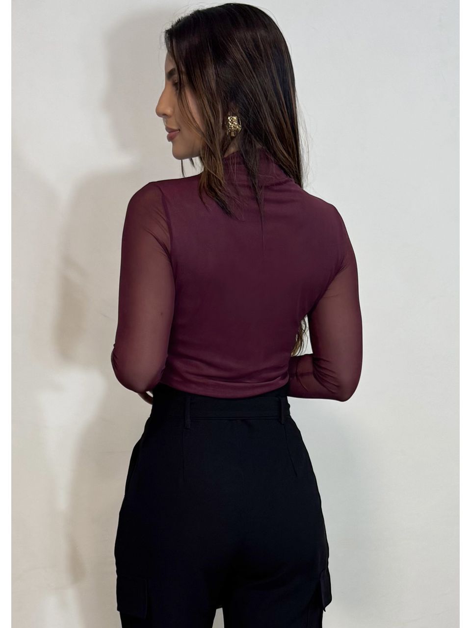 Blusa Tule Yasmim