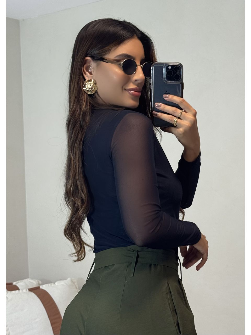 Blusa Tule Yasmim