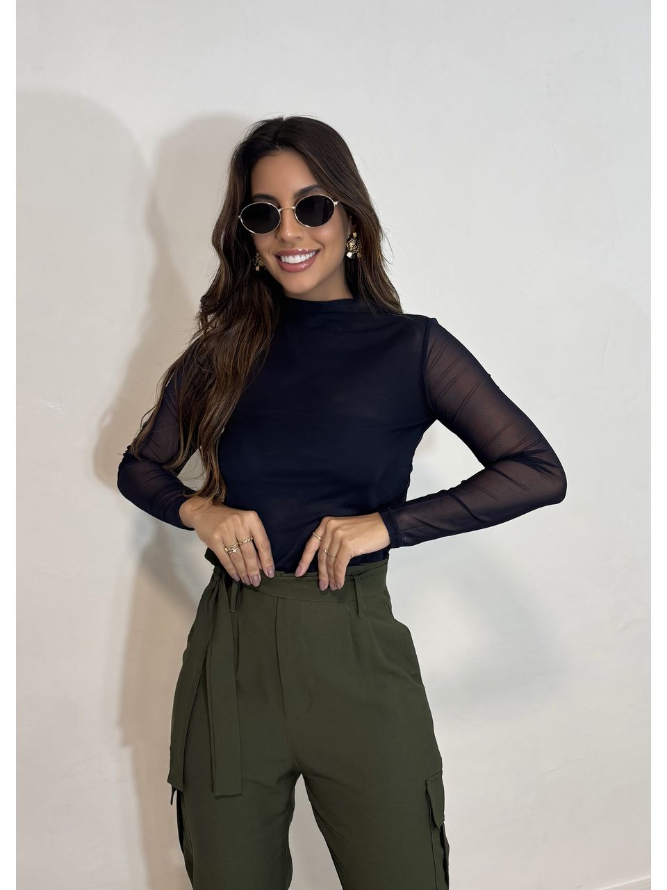 Blusa Tule Yasmim