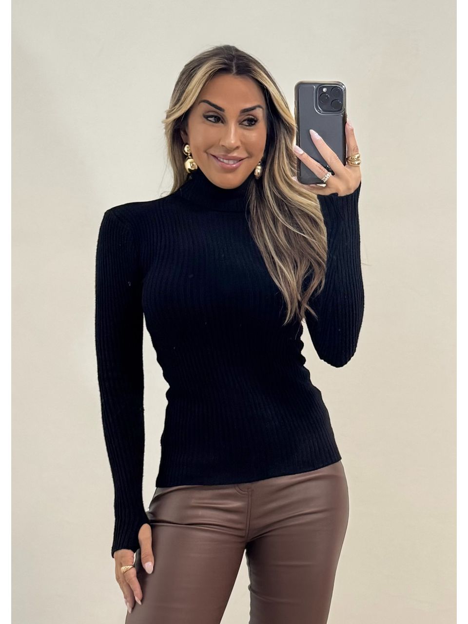 Blusa Cacharrel Dedinho 